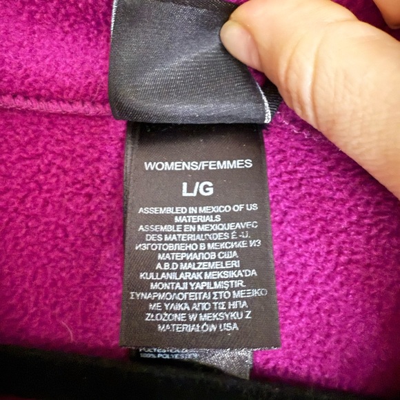 The North Face Purple Full Zip Up - Picture 4 of 10